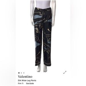 Valentino silk pants